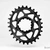 Reduziert Preis Absolute Black Sram Oval Boost 3mm Offset Spiederless 28 Zähne Black Kettenblatt 5