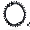 online shop günstig Absolute Black Oval 104 BCD Shimano/Sram/Race Face/FSA/E13 30 Zähne Black Kettenblatt 16