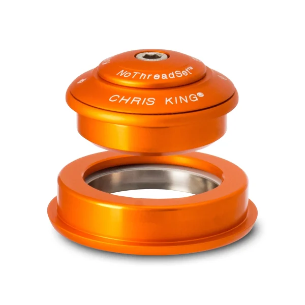 Mode Chris King InSet™ I2 Matte Mango Tapered 1 1/8″-1.5″ Steuersatz 1