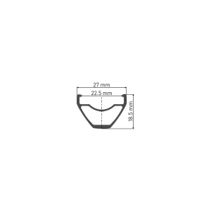 bestellen DT Swiss X 1900 SPLINE® 27.5/22.5mm 15 X 110mm Boost Laufrad Vorne 6