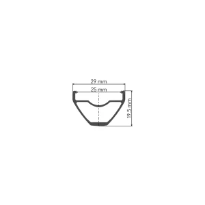 DT Swiss X 1900 SPLINE® 27.5/25mm 15 X 110mm Boost Laufrad Vorne Authentisch Reduzierter Preis 6