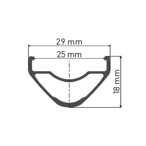 DT Swiss XR 391 27.5″ 32 Loch Felge Der Exportumsatz 6