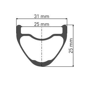 DT Swiss XRC 1200 SPLINE® 25 29″ 15 X 110mm Laufrad Vorne Rabatt 6