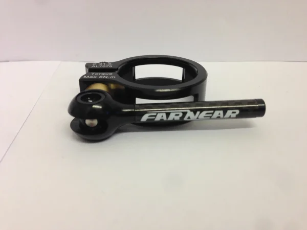 online kaufen deutschland Far And Near QR Clamp Carbon-Alloy 31.8mm Schwarz Sattelstützenklemme 1