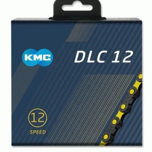 Wundervoll KMC DLC12 Schwarz/gelb Kette 6