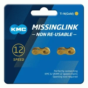 KMC MissingLink 12fach Kettenschloss Gold günstig kaufen online 6