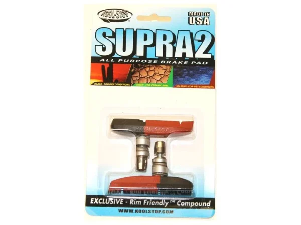 ﻿sale online Kool Stop Supra 2 Schwarz/lachs Bremsklötze 1