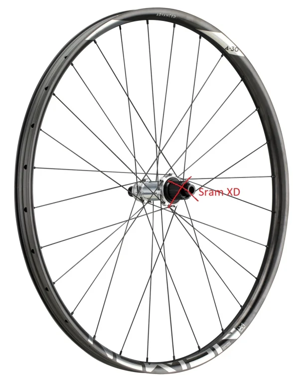 NEWMEN ADVANCED SL A.30 29˝ Fade Straightpull 12x148mm Sram XD Laufrad Hinten ﻿sale online 1