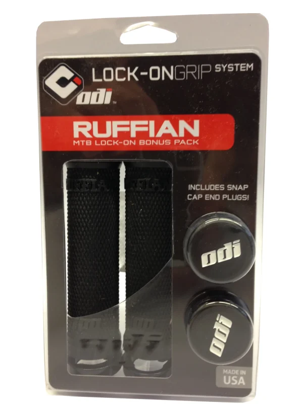 online shops bestellen ODI Ruffian Lock-On Grips Black/black Lenkergriffe 3