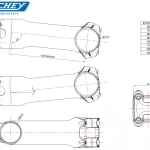 Ritchey WCS Carbon Matrix C220 Matte UD 80mm Vorbau outlet shop online 12