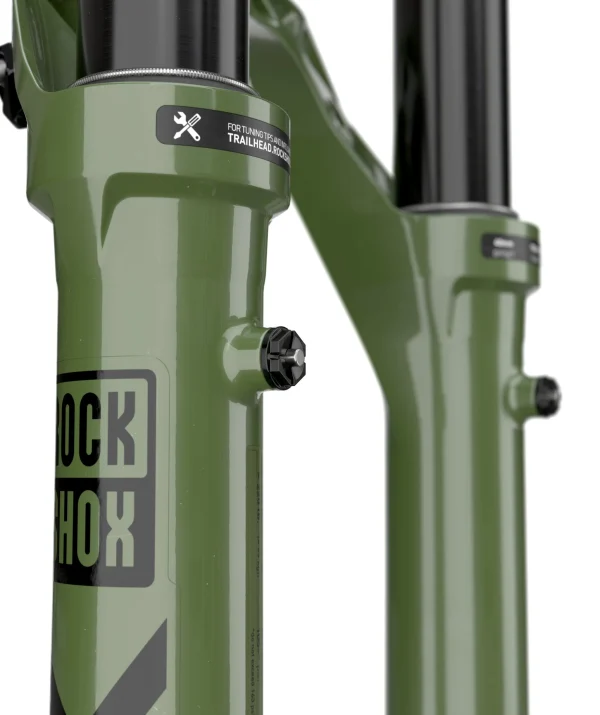 Komfortabel Rock Shox Lyrik Ultimate Charger 3 RC2 Debon Air+ 140mm 29″/44mm Off-Set/15x110mm Gloss Green 5