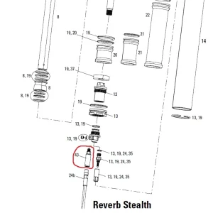 Modisch Rock Shox Reverb Stealth Connectamajig Collar 9