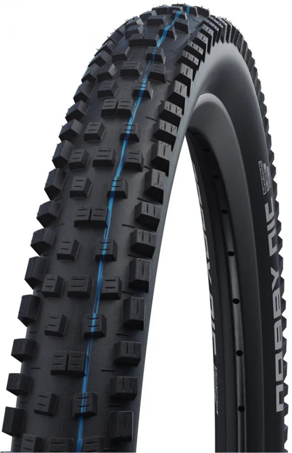 begünstigt Schwalbe Nobby Nic Addix Speedgrip Super Trail SnakeSkin Tubeless Easy E-50 27.5×2.80 Reifen 1